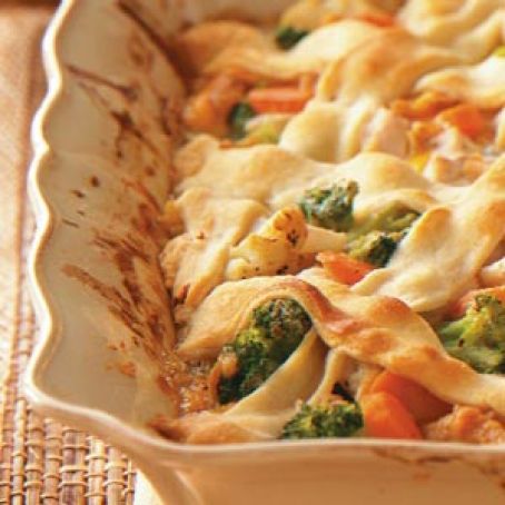 Lattice-Top Chicken Stew Recipe