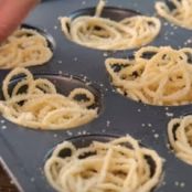She Stuffs Spaghetti Into a Muffin Tin. What She Makes Will Impress All of Your Dinner Guests.