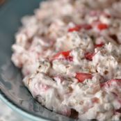 Strawberry Pecan Pretzel Salad