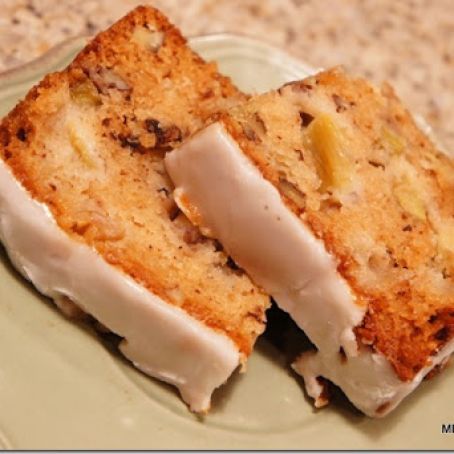 Rhubarb Bread, Toasted Pecan & Rhubarb