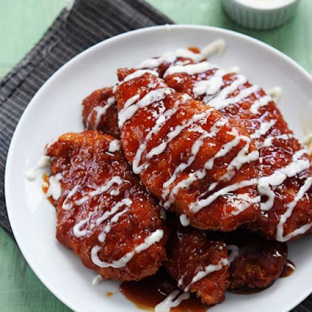 Sticky Chicken Fingers