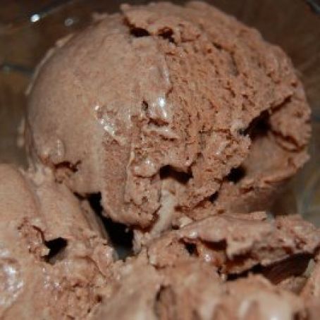 Homemade Chocolate Ice Cream