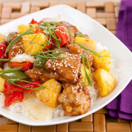 Sweet & Sour Pineapple Pork