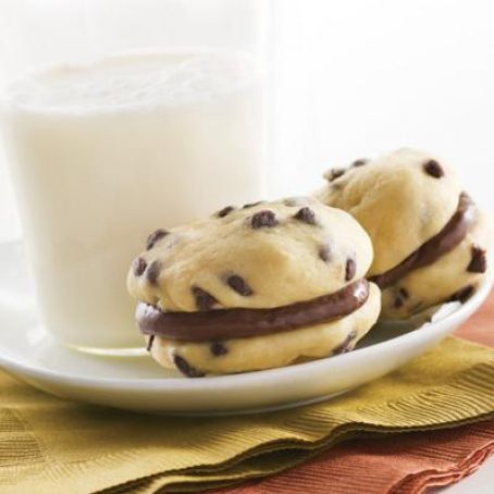 Mini Toll House Whoopie Pies