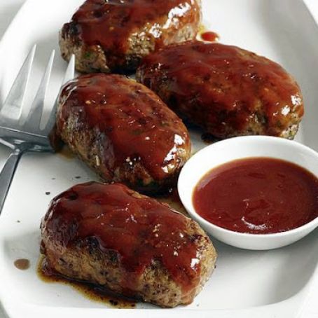 Mini Skillet Meatloaves