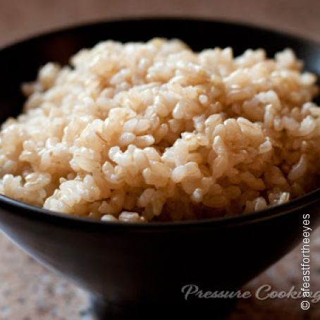 Pressure Cooker Brown Rice