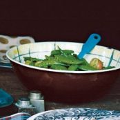 POTATOES w/SUGAR SNAP PEAS & PARSLEY