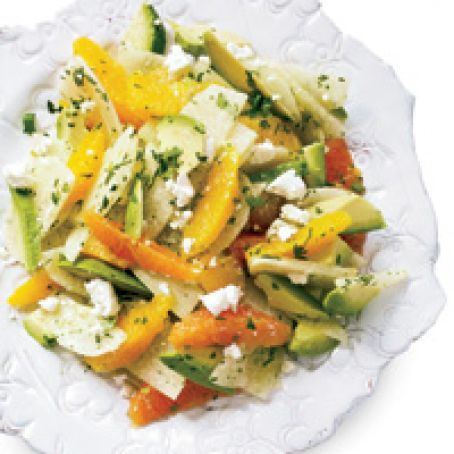 Avocado, Orange and Jicama Salad