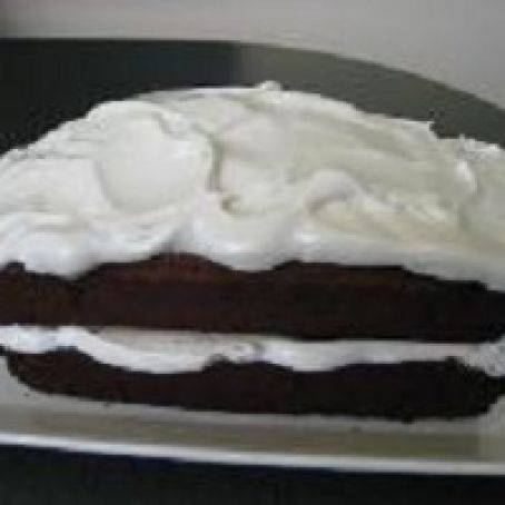 Chocolate Pound Cake with Fluffy Filling