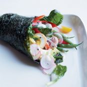 Seared-Tuna Niçoise Salad with Sesame-Miso Dressing