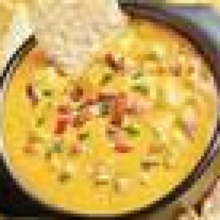 Chorizo Mushroom Queso Dip