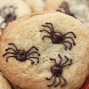 Chocolate Chip Spider Cookies