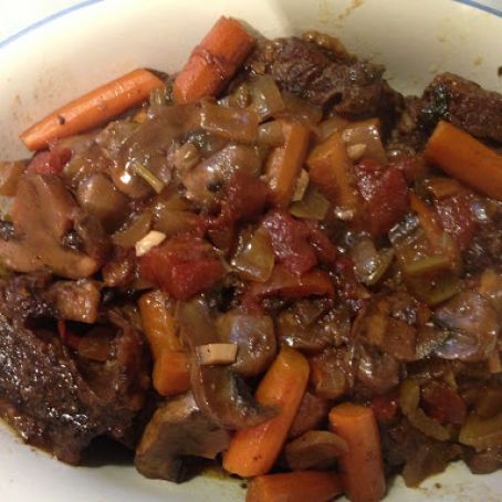 Slow Cooker Braised Short Ribs