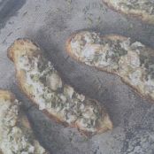 Spinach Artichoke Toast