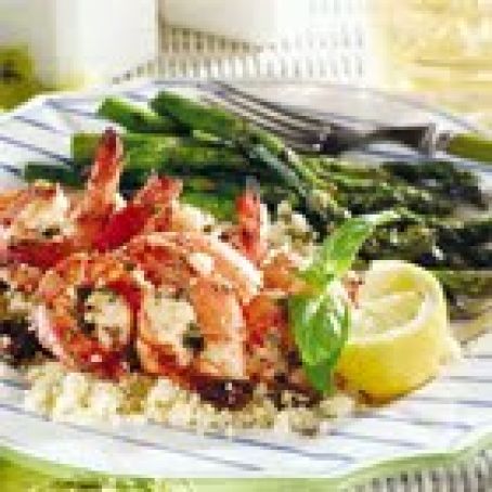 Basil and Lemon Shrimp