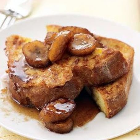 Banana Fosters French Toast