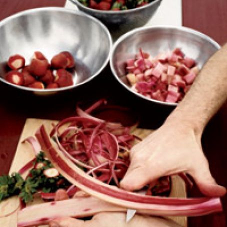 Old-Fashioned Strawberry-Rhubarb Crisp
