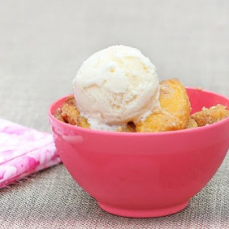 Summer Peach Pie Crumble