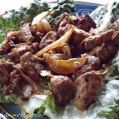 Pork Souvlakia
