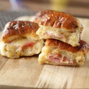 Sweet Ham and Swiss Sliders
