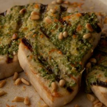 Swordfish With Citrus Pesto
