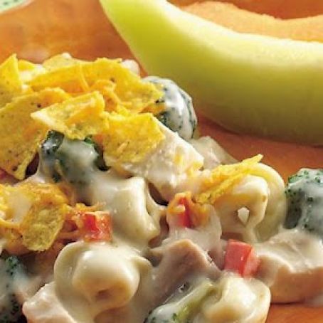 Santa Fe Chicken-Tortellini Casserole