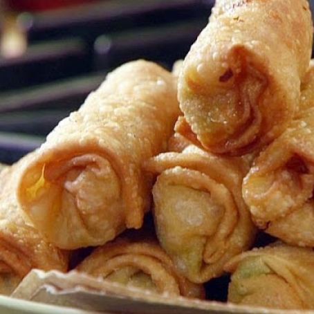 Chicken Avocado Egg Rolls