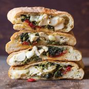 Chicken and Broccoli Rabe Stromboli