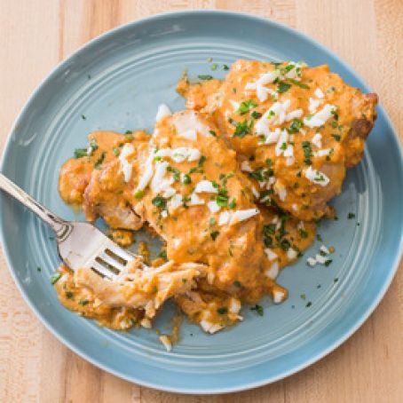 Spanish Braised Chicken with Saffron