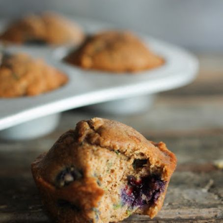 Blueberry Zucchini Muffins