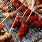 BBQ Bacon Wrapped Shrimp