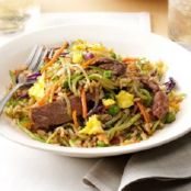 Ginger Steak Fried Rice
