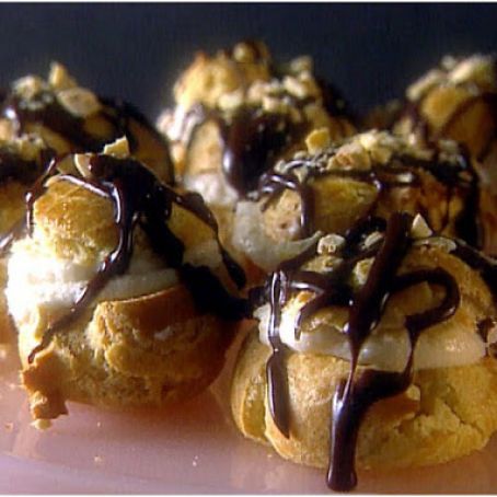 Profiteroles with Ricotta Mascarpone