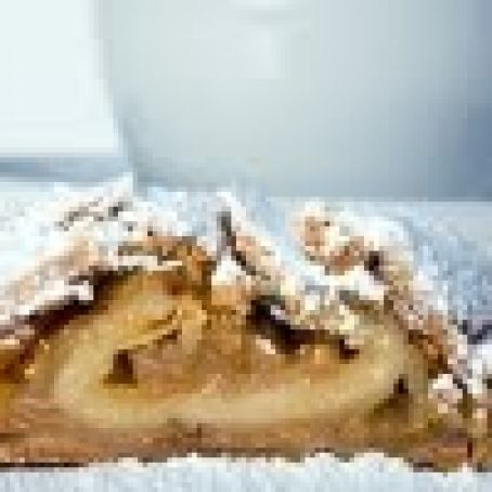 Champagne Strawberry Apple Strudel