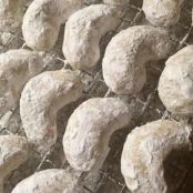 Almond Crescent Cookies