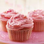 Pink Champagne Cupcakes