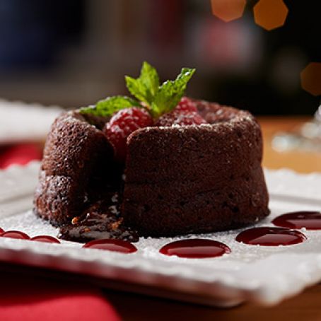 Coffee-Caramel Lava Cake