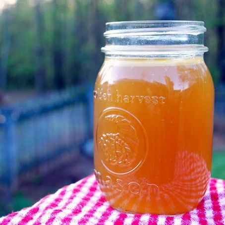 Chicken Stock from a Pressure Cooker
