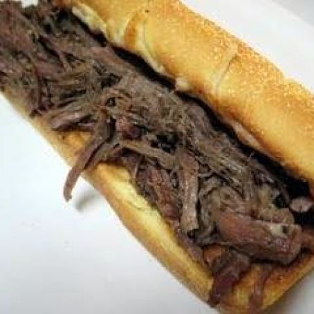 Slow Cooker Italian Beef for Sandwiches