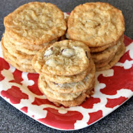 Chewy Coconut (Chocolate Chip) Cookies