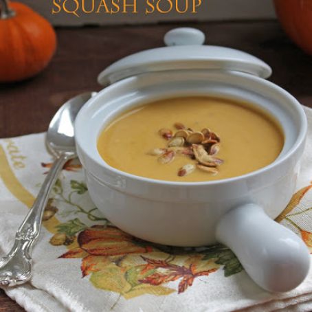 Roasted Butternut Squash Soup Recipe