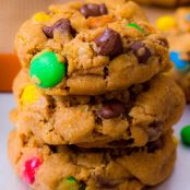 Soft-Baked Monster Cookies