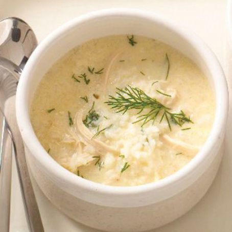 Avgolemono Chicken Soup with Rice