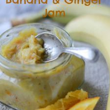 Sugar Free Banana and Ginger Jam
