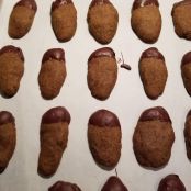 Mocha Shortbread Logs