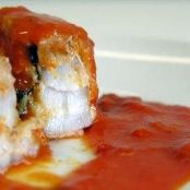 PESCADO EN SALSA DE PIQUILLO