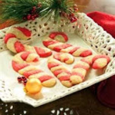 Candy Cane Cookies