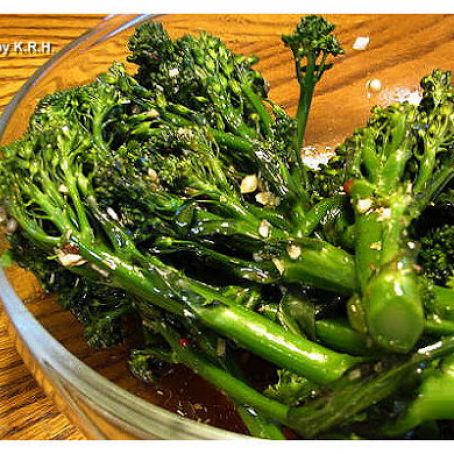 BROCCOLETTE****Broccolette with Asian Citrus Dressing