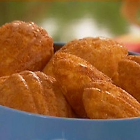 Pina Colada Madeleine Cookies