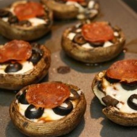 Portabella Pizza bites
